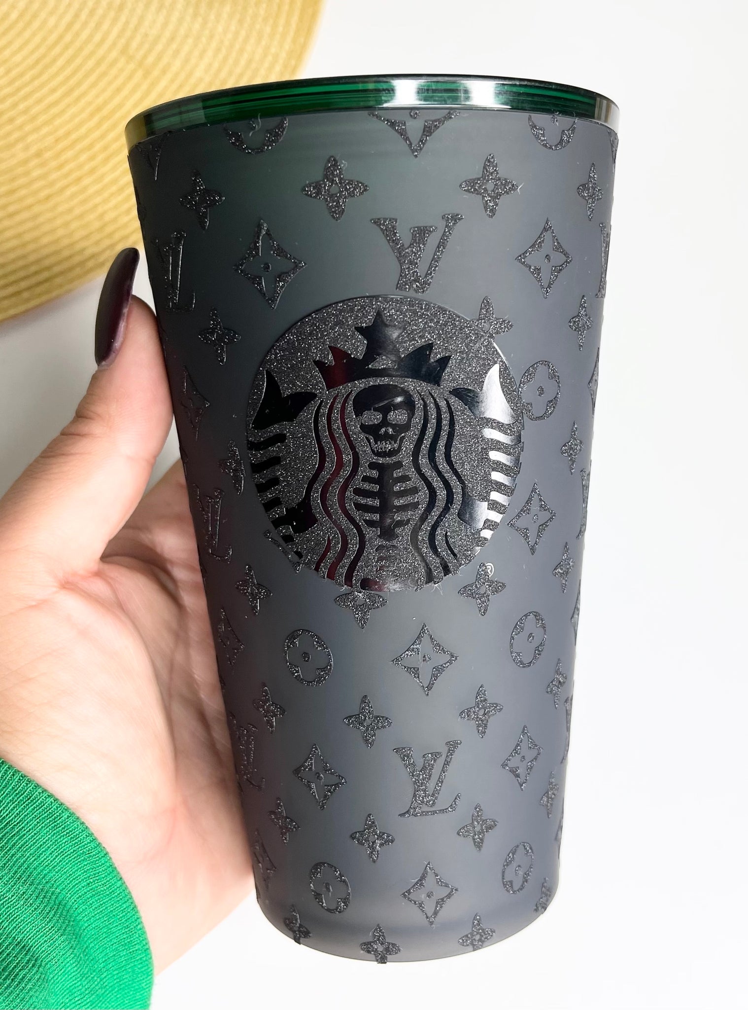 Louis Vuitton Starbucks cup  Starbucks cups, Starbucks tumbler, Custom cups